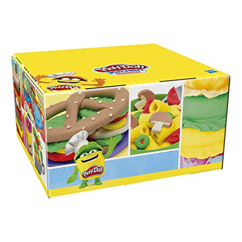 Play-Doh Große Knetküche, Knete für fantasievolles und kreatives Spielen, für Kinder ab 3 Jahren