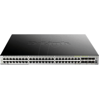 D-LINK G363052PC - Switch, 52-Port, Gigabit Ethernet, PoE+, RJ45/SFP, SFP+