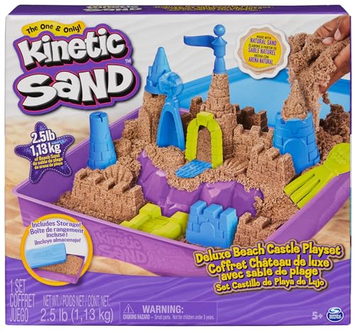 Kinetic Sand 6067801 BeachSndKingdmRfrsh, 4 Stück
