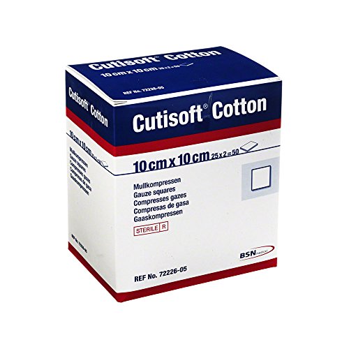 Cutisoft Cotton Kompr.10x10 cm Steril