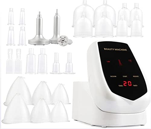 Elektrisches Vakuum-Körperformungsgerät, 27 Tassen Saugpumpe Massage Schröpfen Haut Butt Lifting Massager Schönheitswerkzeuge