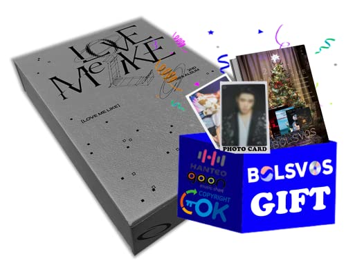 Omega X - Love Me Like [LIKE ver.] (2nd Mini Album) Album+BolsVos K-POP eBook (28p), Photocards