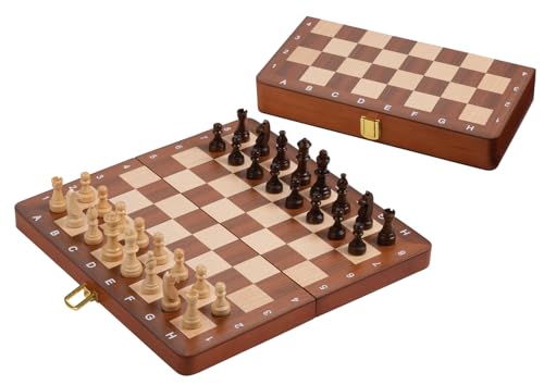 Philos 2711 - Schach, Schachspiel, Reiseschach, Feld 30 mm, Königshöhe 48 mm