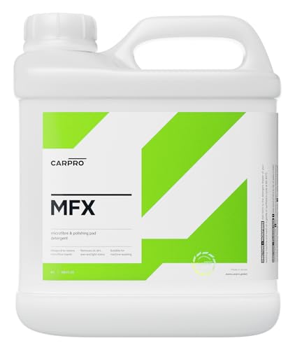 CarPro MFX Mikrofaserwaschmittel Spezialwaschmittel Waschmittel macht Tücher wieder saugstark und weich Größe 4L