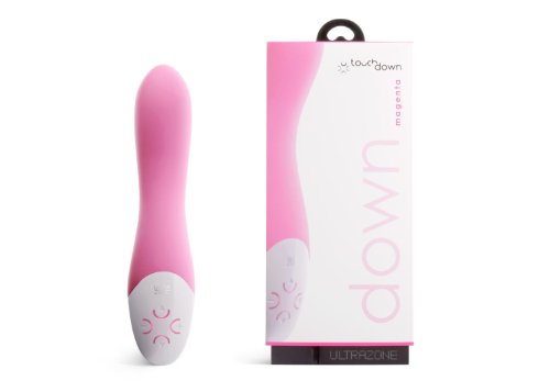 TOPCO U Touch Down Silicone Vibe, Magenta, 1er Pack (1 x 1 Stück)