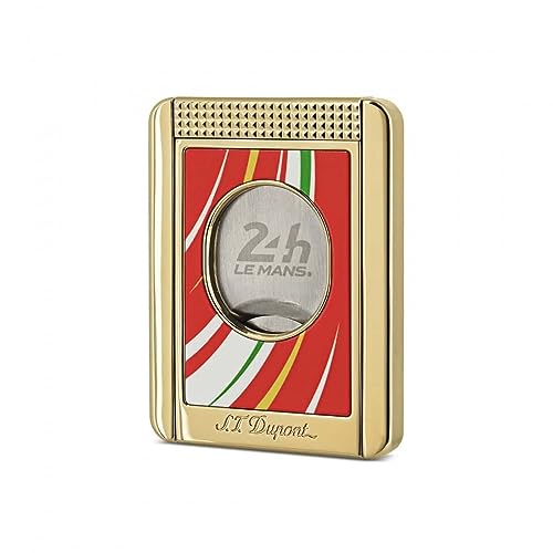 Dupont Le Mans Zigarrenschneider mit goldenem und rotem X-Stand