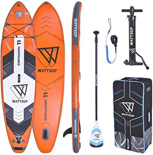 WS WattSUP Espadon 11’0” SUP Board Stand Up Paddle Surf-Board Paddel ISUP 335x81cm