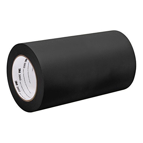 TapeCase 3M 3903 124,9 cm x 22,9 m, schwarzes Vinyl/Gummi-Klebeband, umgewandelt von 3M-Klebeband 3903, 12,6 psi Zugfestigkeit, 50 m Länge: 124 cm