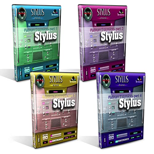 Stylus RMX Platinum Extension Full (4 Teile) MEGA Bundle – 40 große Essentials über 18 GB REX Format Samples Studio Libraries