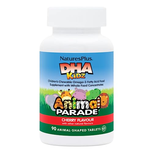 Natures Plus Source of Life® Animal Parade® DHA 90 Lutschtabletten