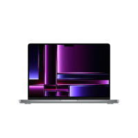 Apple 2023 MacBook Pro Laptop M2 Pro Chip mit 12‑Core CPU und 19‑Core GPU: 14" Liquid Retina XDR Display, 16GB Gemeinsamer Arbeitsspeicher, 1 TB SSD Speicher; Space Grau