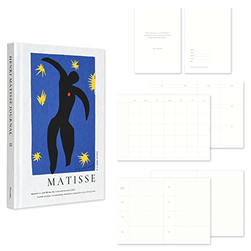 Monolike Hardcover Henri Matisse Tagebuch, HENRI MATISSE JOURNAL Ⅱ - Akademischer Planer Wochen- und Monatsplaner