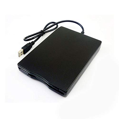 1,44 MB Diskette 3,5" USB Externes Laufwerk Tragbares Diskettenlaufwerk FDD schwarz