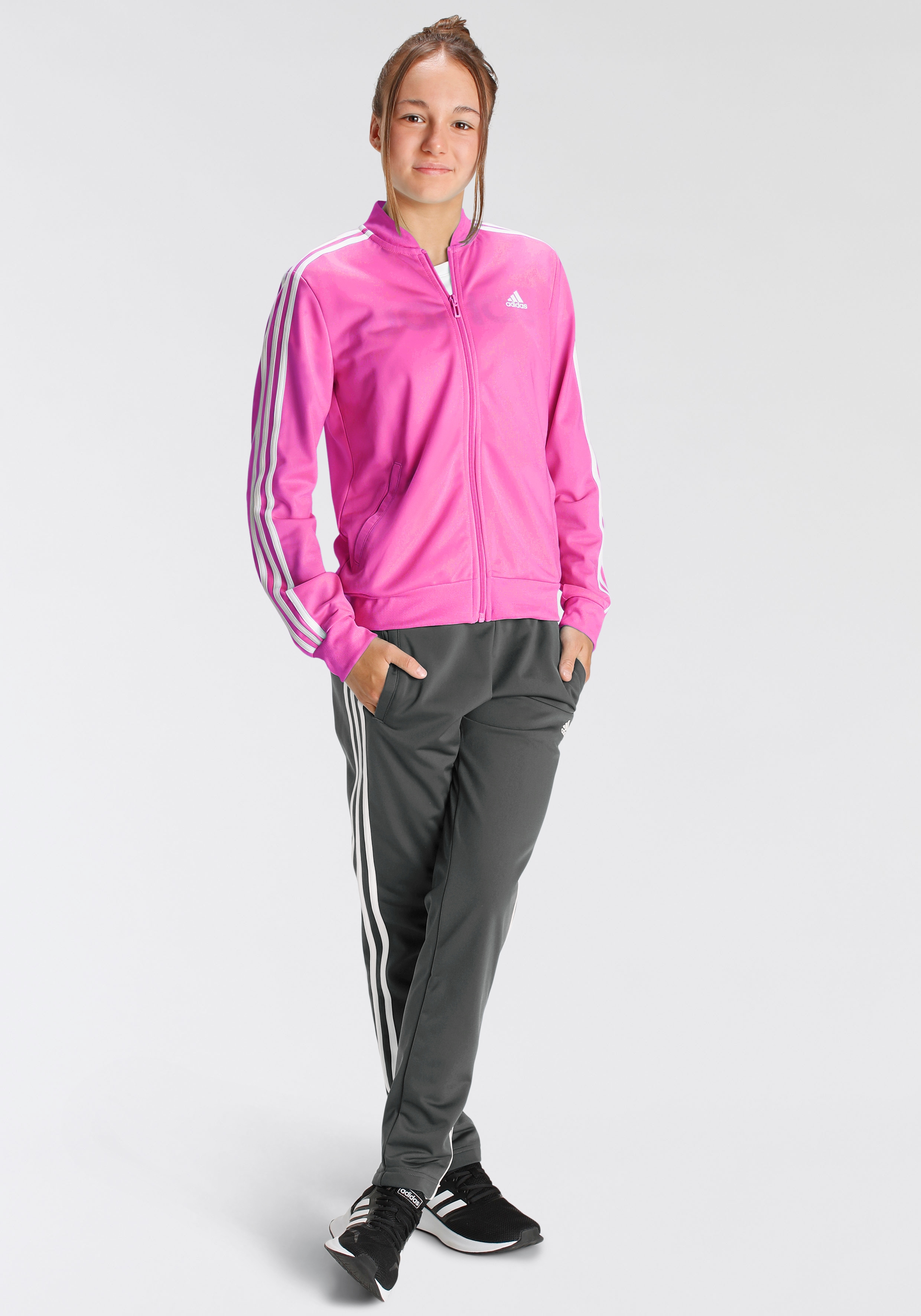 adidas Sportswear Trainingsanzug "ESSENTIALS 3-STREIFEN", (2 tlg.)