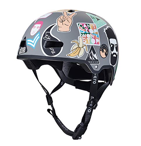 Micro Mobility AC2120BX Kinder Helm, Mehrfarbig