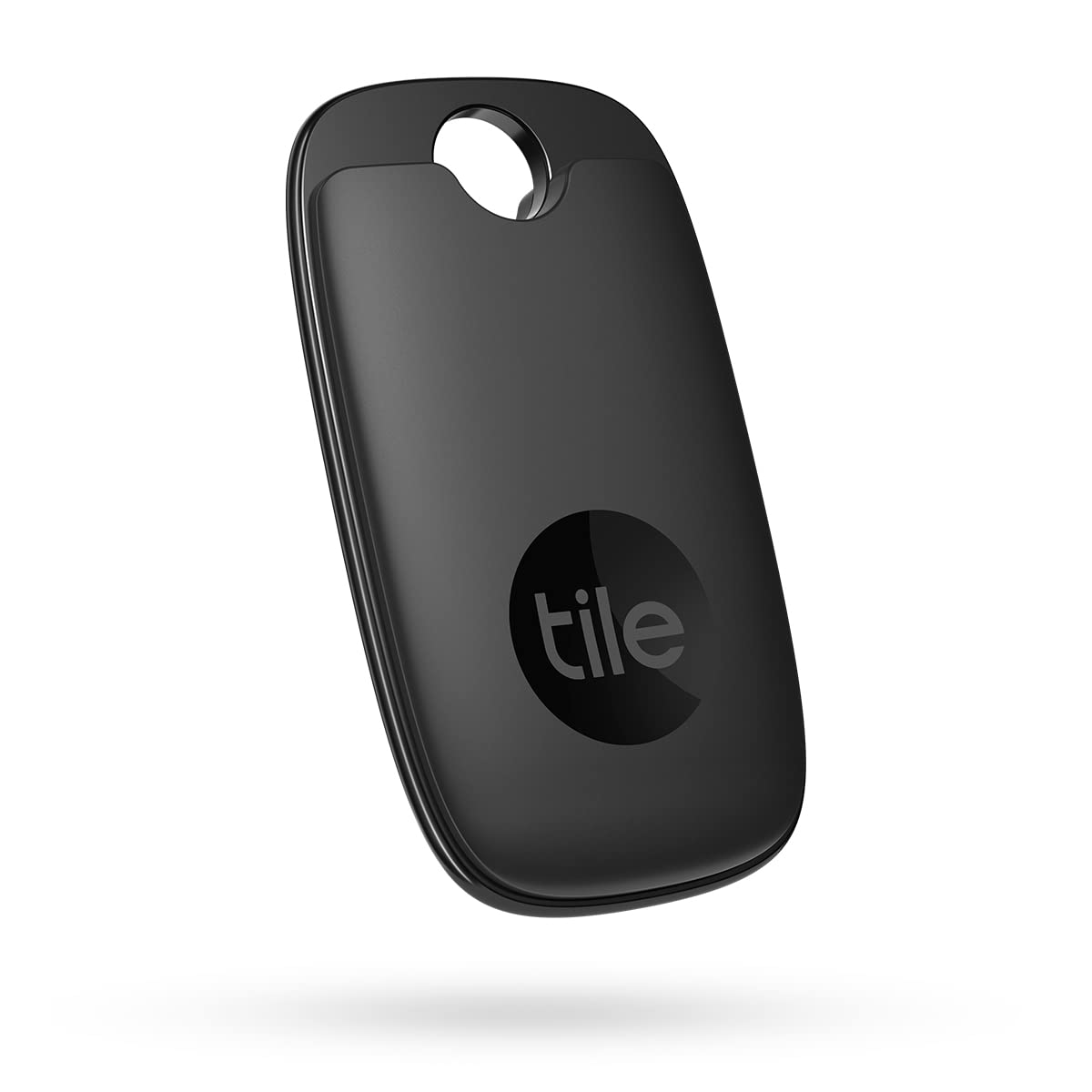 Tile Pro (2022) Bluetooth Item Finder, 1 Stück, 120 m Reichweite, funktioniert mit Alexa und Google Smart Home, iOS- und Android-kompatibel, Find Your Keys, Fernbedienungen und mehr, schwarz