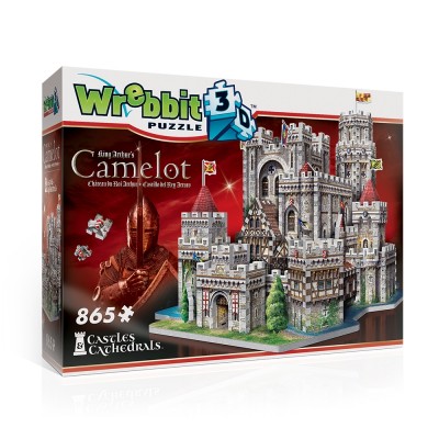 Wrebbit Schloss Camelot 3D Puzzle (865 Stücke)