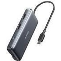 Anker PowerExpand 8-in-1 USB-C PD Media Hub - Dockingstation - USB-C - 2 x HDMI - GigE (geöffnet)