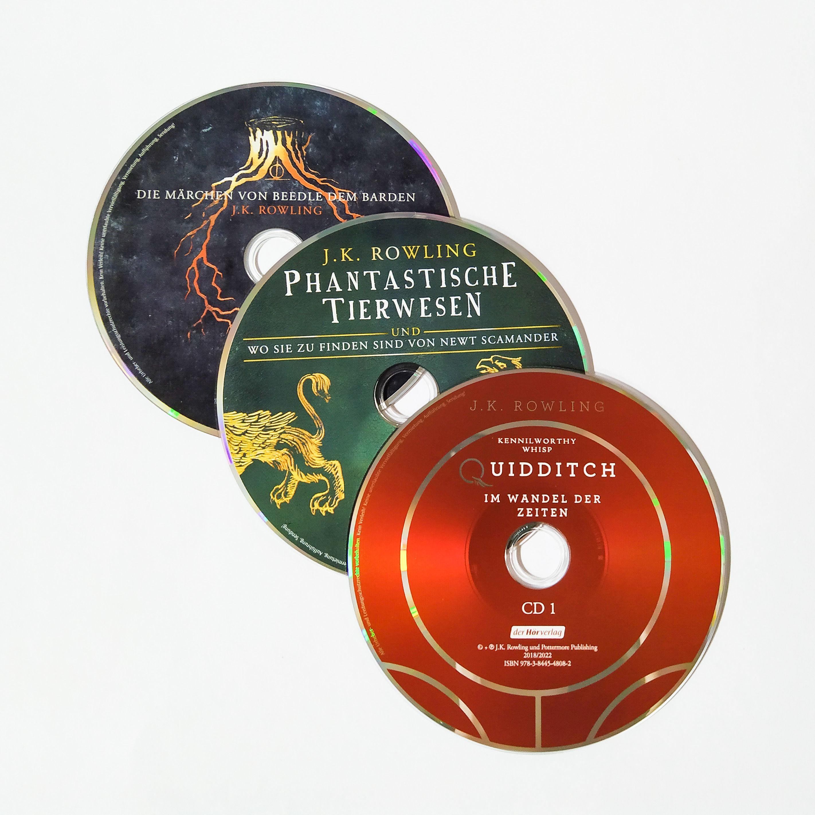 Hogwarts Schulbücher,6 Audio-CD 5