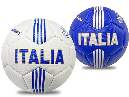 Teorema Giocattoli Teokaido Fußball, Größe 5, Italienischer Fußball für Kinder und Erwachsene, für Innen- und Außenbereiche. Verschiedene Modelle zufällig.