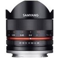 Samyang - Fischaugenobjektiv - 8 mm - f/2.8 UMC II - Fujifilm X Mount