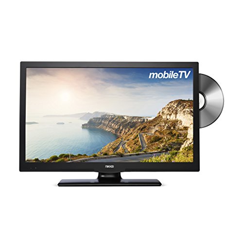 Nikkei NLD22MBK 22Zoll Full HD Schwarz - LED-Fernseher (55,9 cm (22 Zoll), 1920 x 1080 Pixel, Full HD, LED, DVB-C,DVB-S2,DVB-T, Schwarz)