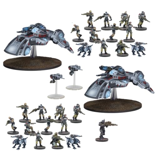 Mantic Games. Firefight Enforcer Pathfinder Recon Force MGFFE301, unlackiert und unmontiert