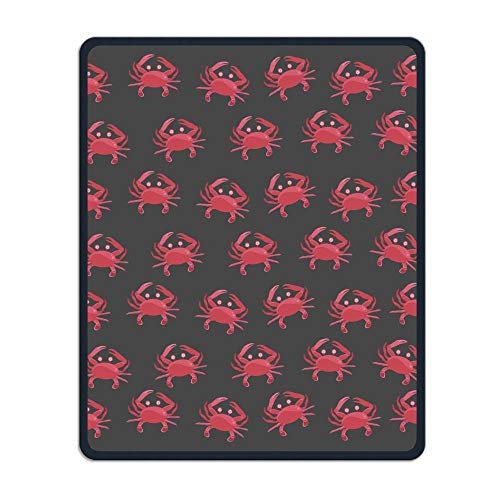Präzision und dauerhafte Rote krabben Muster Mousepad Wasserfeste Matte Mousepad Anti - Rutsch - Basis Forschung Spielen Männer und Frauen für Das Amt Mousepad