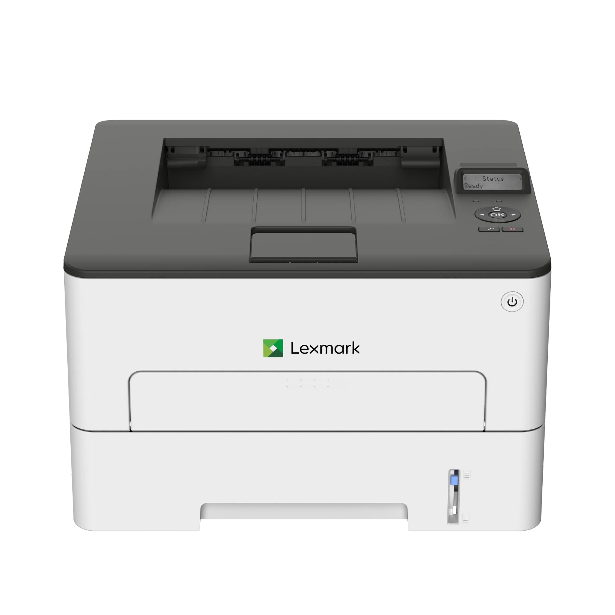 Lexmark B2236dw Laserdrucker Schwarz Weiss (WLAN, LAN, bis zu 34 S./Min. mit automatischem beidseitigem Druck, Mobiler Druck) Kleiner Drucker (2er-Serie)
