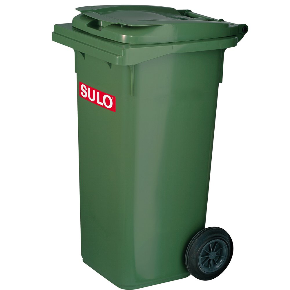 Sulo 1072346 Müllgroßbehälter 120l blau a.Niederdruck-PE Rad-D.200mm