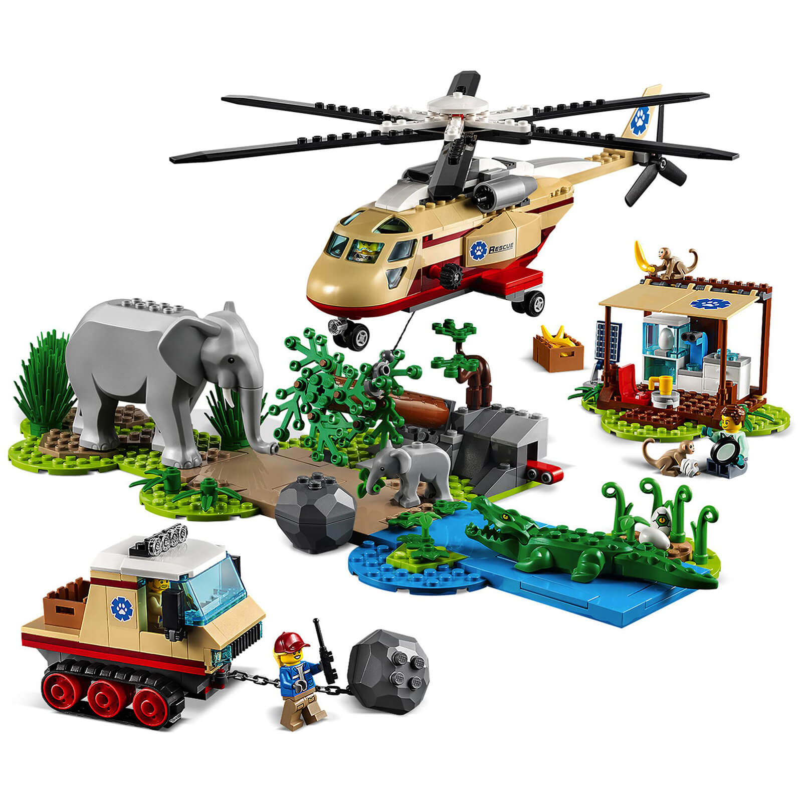 LEGO City: Wildlife Rescue Operation Vet Clinic Set (60302) 3