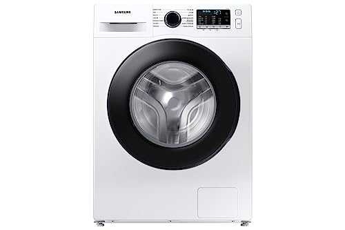 Samsung Waschmaschine Crystal Clean WW80AGAS21AEET Freistehend, 8 kg, 1200 RPM, Dampf, Ecobubble, Frontlader, 60 l x 85 h x 45p cm