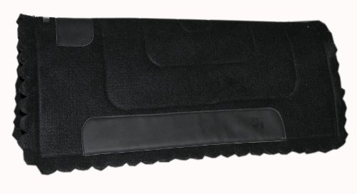 AMKA Westernpad Western Arbeits Pad Felt-Work Pad schwarz Western Filzpad 067/46A