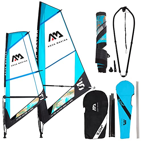 Aquamarina, Blade Sail Rig Package - 3M² Sail Rig , Surfbrühung, Mehrfarbig, U, Unisex-Erwachsene
