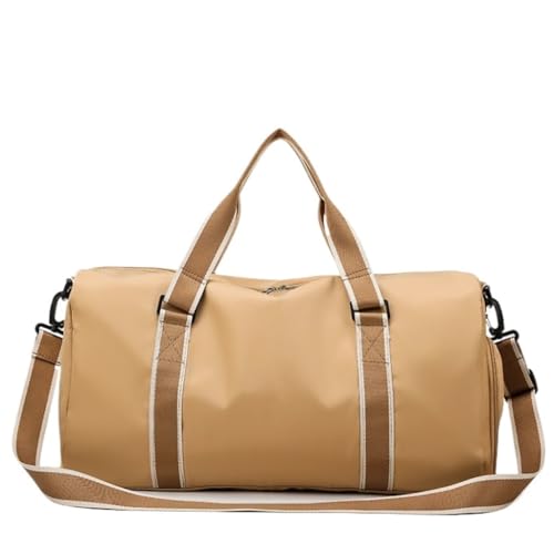 Gymbag Turnbeutel, Handreisetasche, Schulter-Sportrucksack, Trocken- Und Nasstrenn-Yogatasche Sports Bag (Color : Yellow, Size : A)