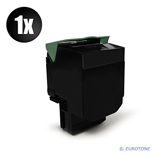Eurotone Kompatibler Toner SCHWARZ XXL für Lexmark CS310n / CS310dn Drucker - ersetzt 702HK High Yield