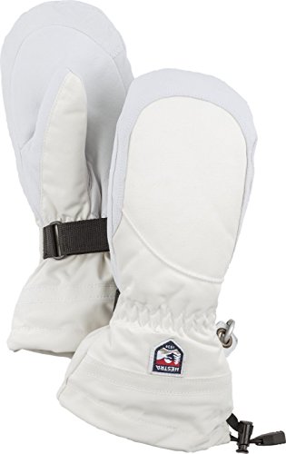Hestra Henrik Ski-Handschuh Leder Pro Model kurz, Damen, 30611, elfenbeinfarben/gebrochenes Weiß, 7