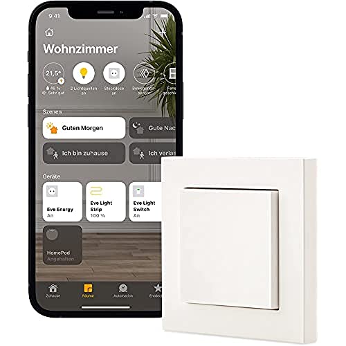 EVE LIGHTSWITCH - Eve Light Switch, Smarter Lichtschalter, Apple HomeKit