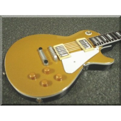 GIBSON Gold Top Miniatur Gitarre Les Paul