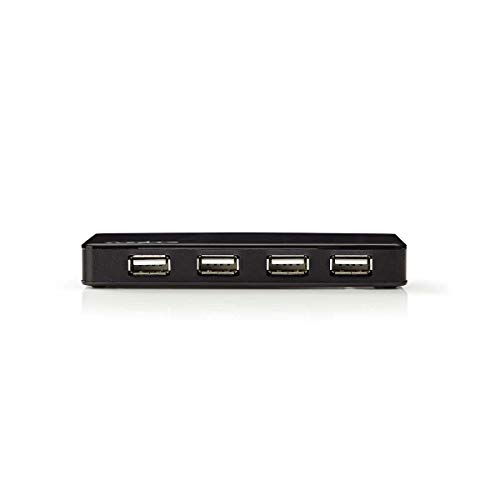 TronicXL USB-Hub | 7-Port | USB 2.0 Verteiler aktiv mit Netzteil Stromversorgung