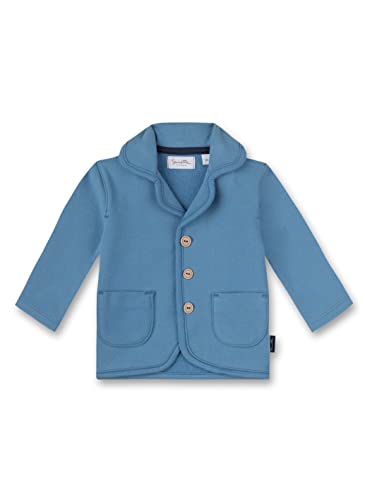 Sanetta Baby-Jungen 902301 Strickjacke, Cloud Blue, 92