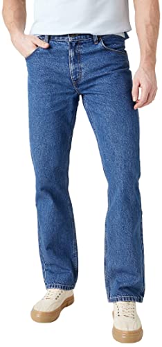 Wrangler Mens Authentic Straight Jeans, MEDIUM STW, 40/34