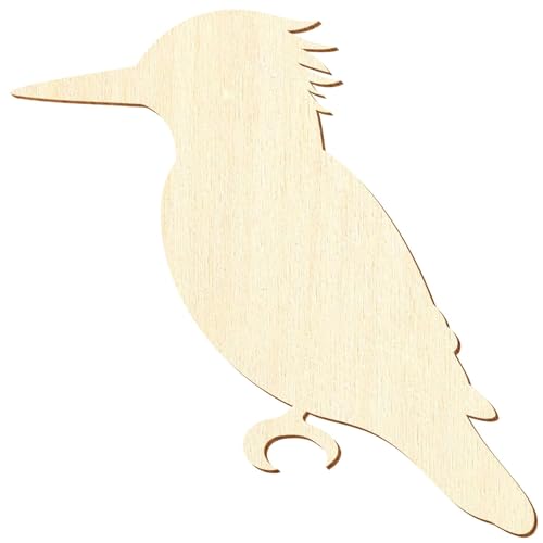 Holz Eisvogel V2 - Deko Basteln 5-50 cm, Pack mit:100 Stück, Höhe:39cm hoch