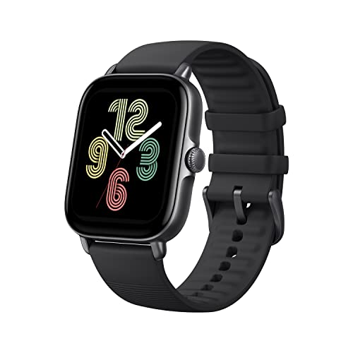 Amazfit Smartwatch GTS 3 Herren Frauen GPS Sport Watch mit AMOLED Display, Überwachung von Herzfrequenz, SpO2, Schlaf, Zyklusüberwachung, Sportuhr mit über 150 Sportmodi, 5 ATM wasserdicht, Alexa