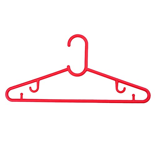 10 Pack -Raumsparungskleiderbügel für Kleidung Schwerlastkleidung für Erwachsene für Erwachsene mit Kerben und Nicht -Slip -Hosen -Bar - 46,5 cm