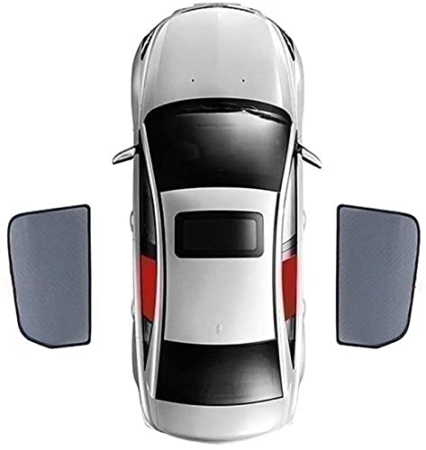 2 Stück Auto Sonnenschutz Sonnenblende für VW Tiguan Touareg Touran 2016-2020, Sonnenschutzrollo für Seitenfenster, Meshmaterial mit UV Schutz, Schützt Mitfahrer, Baby, Kinder & Haustiere