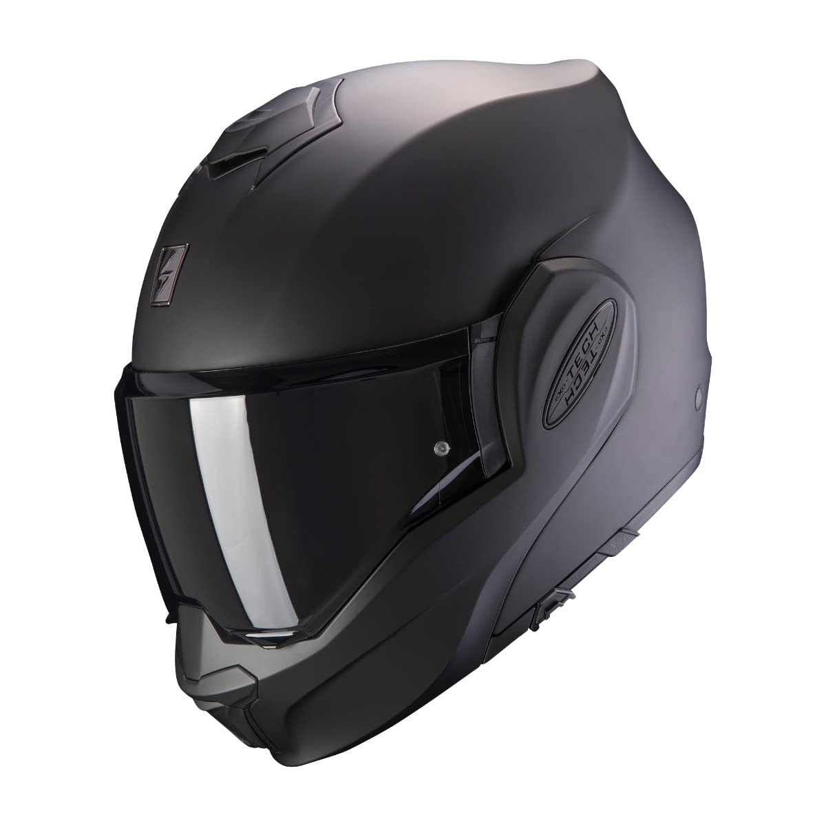Scorpion Herren EXO-TECH SOLID Matt Black XL Motorcycle Helmets