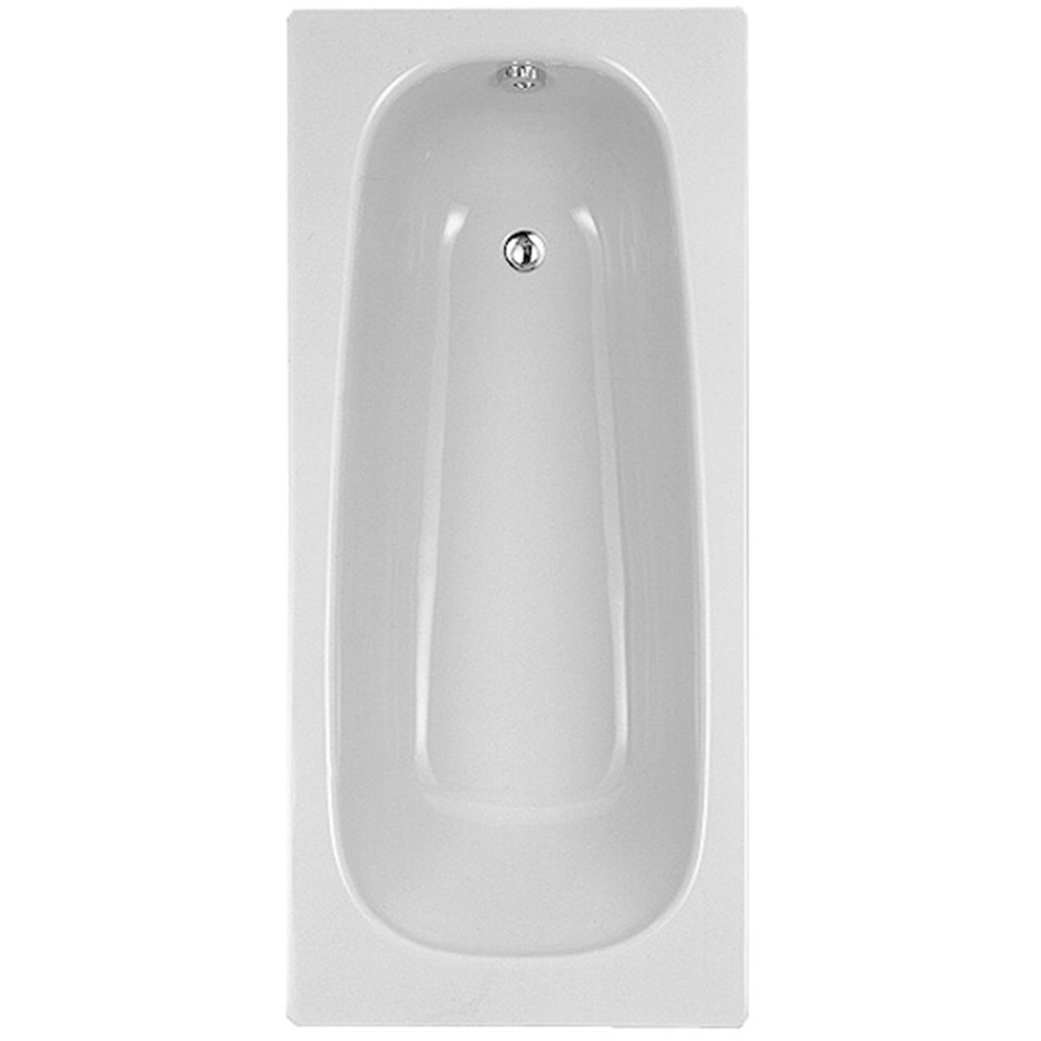 Kaldewei Stahl-Badewanne Saniform Plus 160 cm x 70 cm Weiß