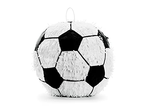 PartyDeco Piñata - Fußball 35x35x35cm Geburtstag Fußball