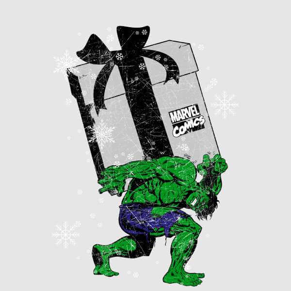 Marvel Comics The Incredible Hulk Weihnachtsgeschenk Weihnachtspullover - Grau - XL 2